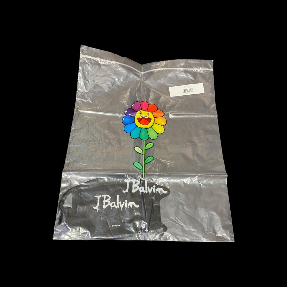 Takashi Murakami x J Balvin Face Mask